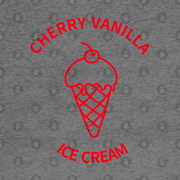 cherry vanilla ice cream by zzzozzo